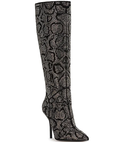 Jessica Simpson Lovienn Rhinestone Knee High Boots