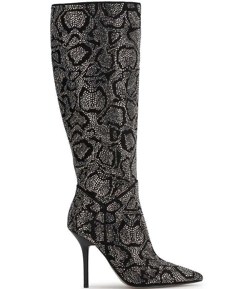 Jessica Simpson Lovienn Rhinestone Knee High Boots