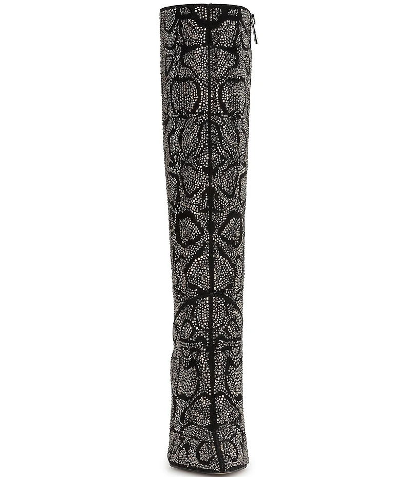 Jessica Simpson Lovienn Rhinestone Knee High Boots