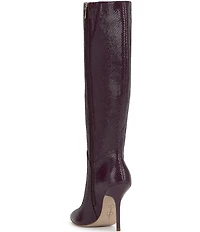 Jessica Simpson Lovienn Snake Embossed Knee High Boots