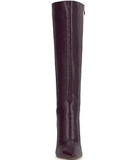 Jessica Simpson Lovienn Snake Embossed Knee High Boots