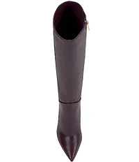 Jessica Simpson Lovienn Snake Embossed Knee High Boots