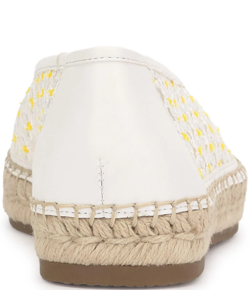 Jessica Simpson Lucciea Daisy Embroidered Espadrille Ballet Flats