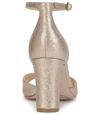 Jessica Simpson Luxcilla Embossed Dress Sandals