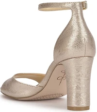 Jessica Simpson Luxcilla Embossed Dress Sandals