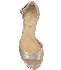 Jessica Simpson Luxcilla Embossed Dress Sandals