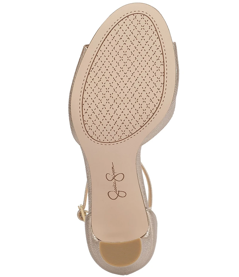 Jessica Simpson Luxcilla Embossed Dress Sandals