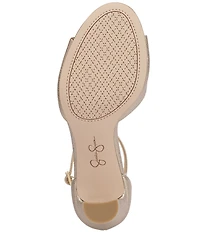 Jessica Simpson Luxcilla Embossed Dress Sandals