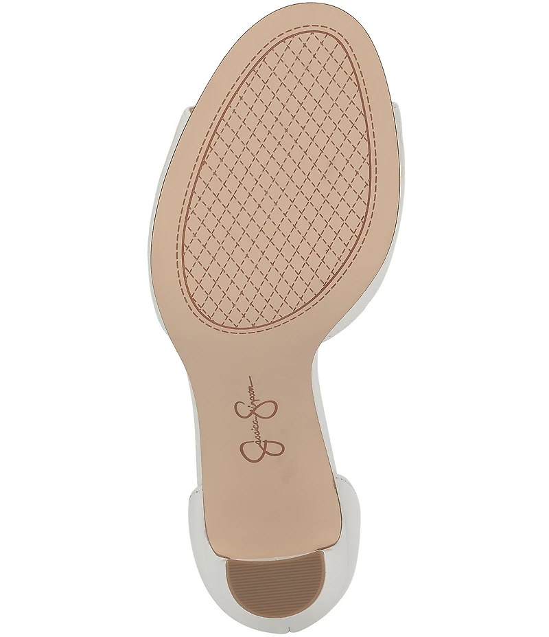 Jessica Simpson Luxcilla Leather Dress Sandals