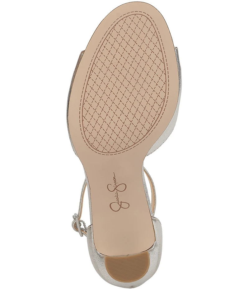 Jessica Simpson Luxcilla Shimmer Dress Sandals
