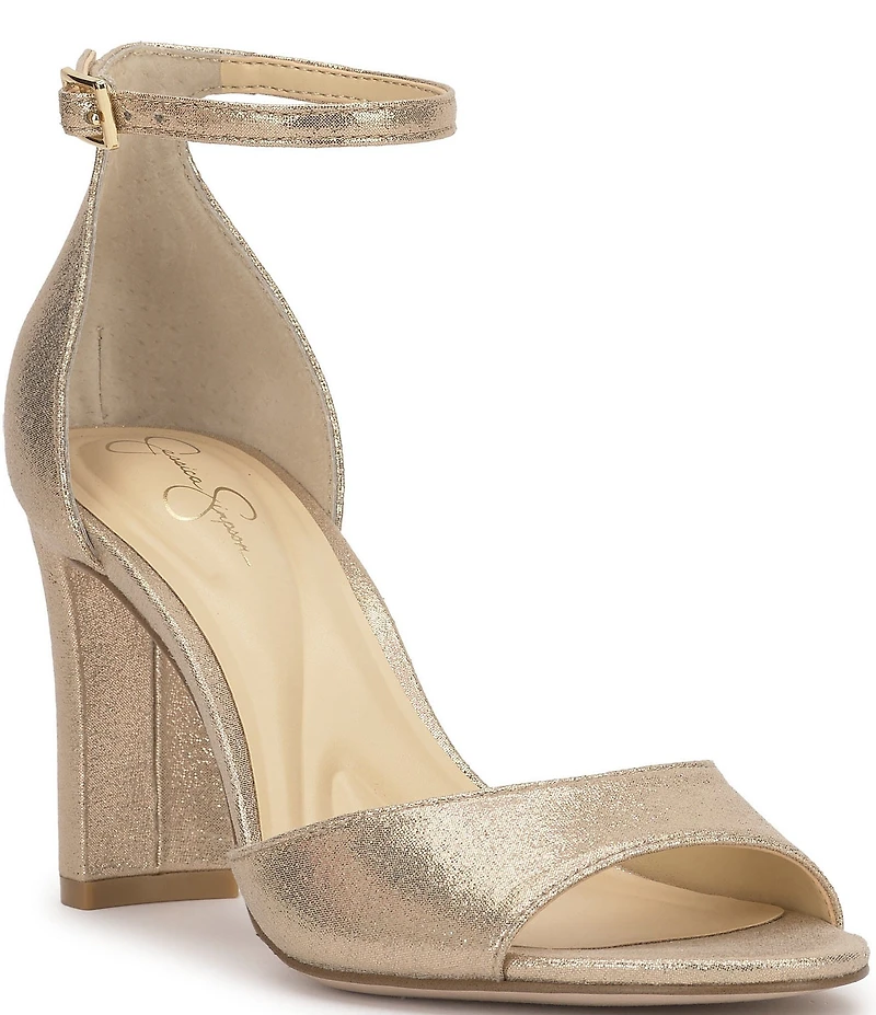 Jessica Simpson Luxcilla Shimmer Dress Sandals
