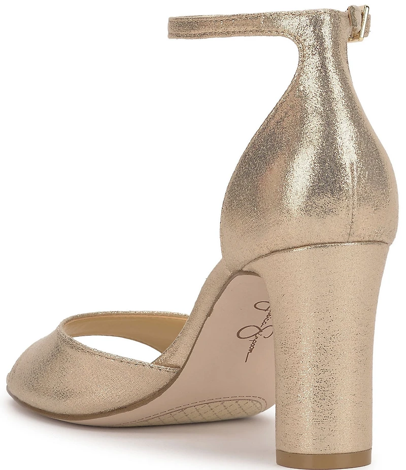 Jessica Simpson Luxcilla Shimmer Dress Sandals