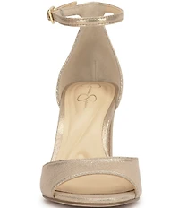 Jessica Simpson Luxcilla Shimmer Dress Sandals