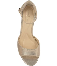 Jessica Simpson Luxcilla Shimmer Dress Sandals