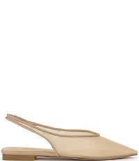 Jessica Simpson Mezzah Mesh Pointed Toe Slingback Flats
