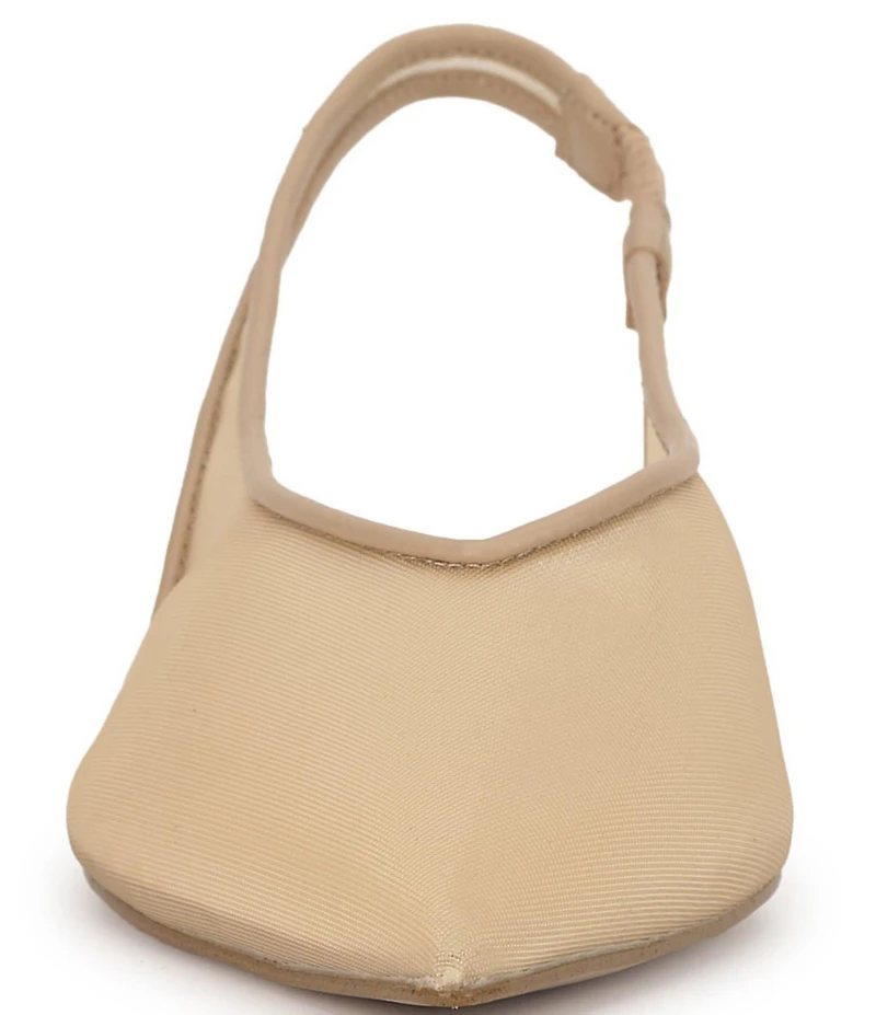 Jessica Simpson Mezzah Mesh Pointed Toe Slingback Flats