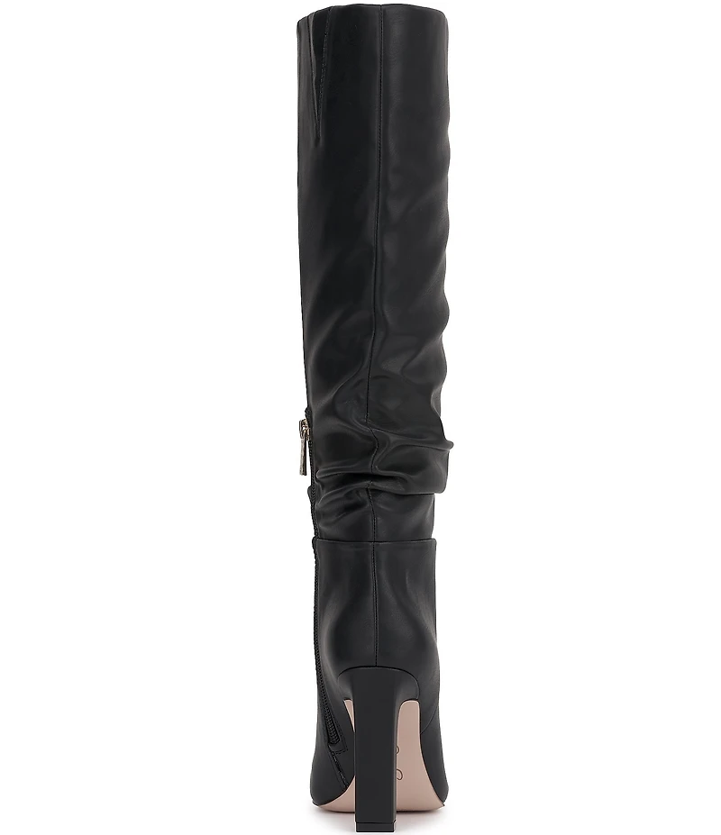 Jessica Simpson Minerva Faux Leather Knee High Slouch Boots