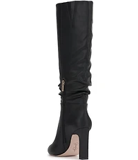 Jessica Simpson Minerva Faux Leather Knee High Slouch Boots
