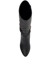 Jessica Simpson Minerva Faux Leather Knee High Slouch Boots