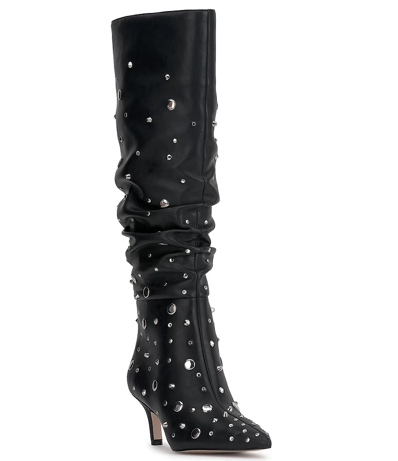 Jessica Simpson Naevy 2 Studded Embellished Slouchy Tall Boots