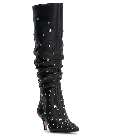 Jessica Simpson Naevy 2 Studded Embellished Slouchy Tall Boots
