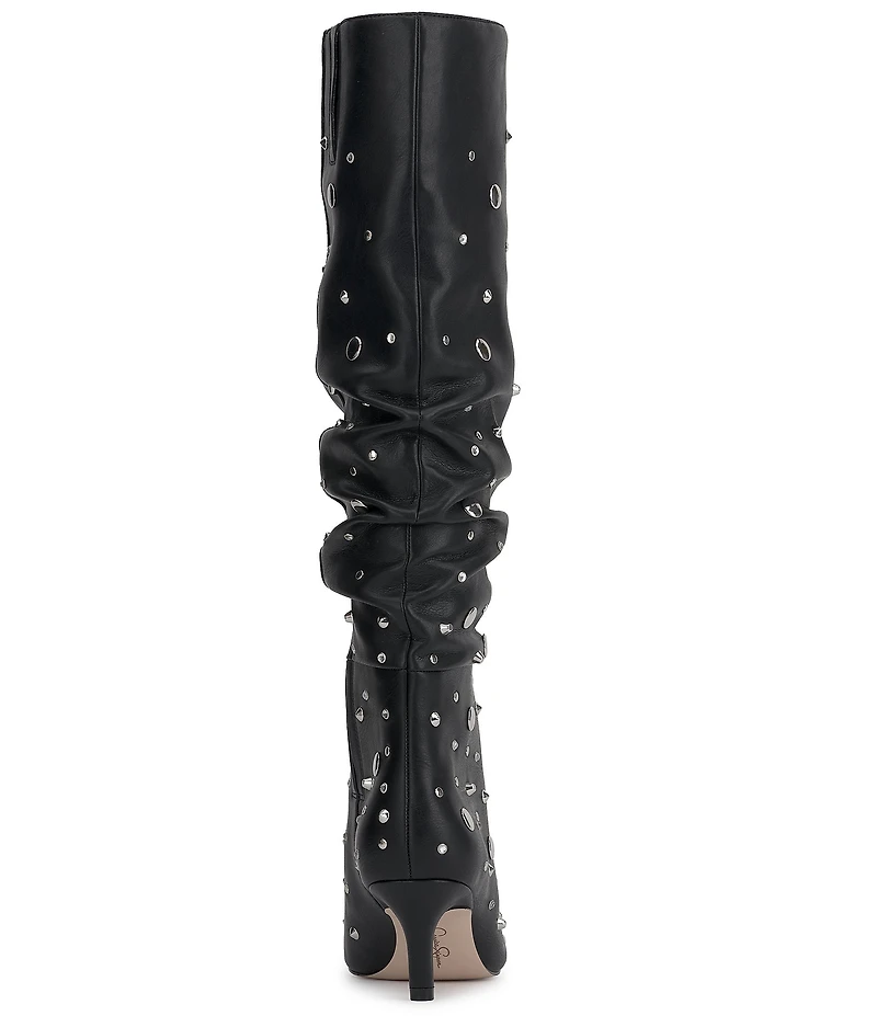 Jessica Simpson Naevy 2 Studded Embellished Slouchy Tall Boots