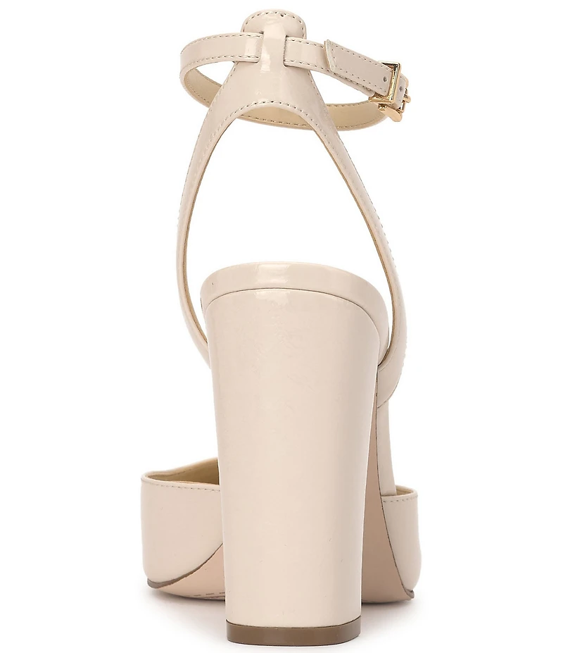 Jessica Simpson Nazela Patent Ankle Strap Dress Pumps