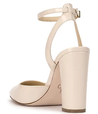 Jessica Simpson Nazela Patent Ankle Strap Dress Pumps