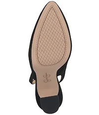 Jessica Simpson Nelica Suede Ankle Strap Platform Pumps