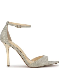 Jessica Simpson Nelira Metallic Ankle Wrap Dress Sandals