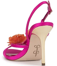 Jessica Simpson Nivory 3D Floral Embellished Dress Sandals