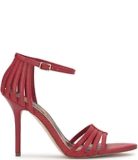 Jessica Simpson Nuvire Lizard Embossed Caged Dress Sandals