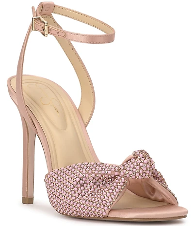 Jessica Simpson Ohela Rhinestone Embellished Dress Sandals