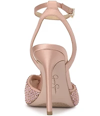 Jessica Simpson Ohela Rhinestone Embellished Dress Sandals