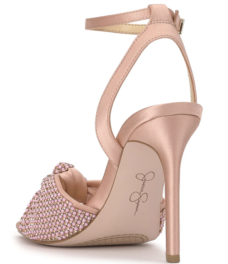 Jessica Simpson Ohela Rhinestone Embellished Dress Sandals