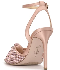 Jessica Simpson Ohela Rhinestone Embellished Dress Sandals