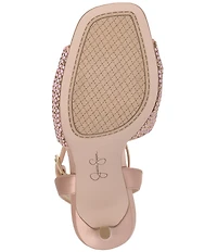 Jessica Simpson Ohela Rhinestone Embellished Dress Sandals