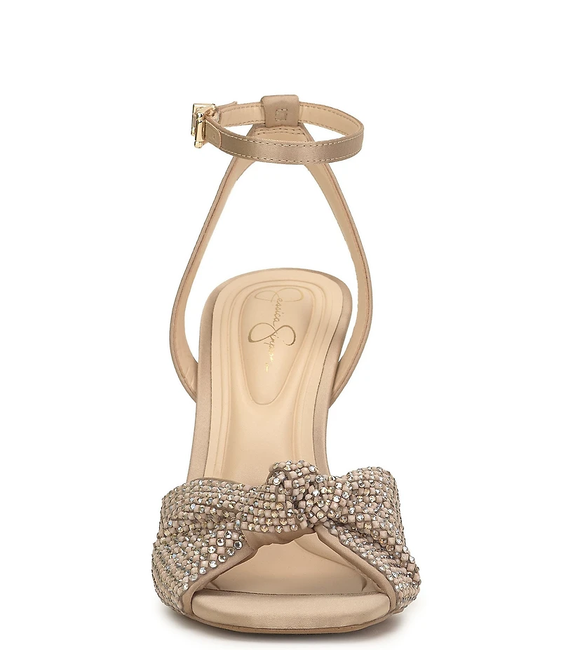 Jessica Simpson Ohela Rhinestone Embellished Dress Sandals