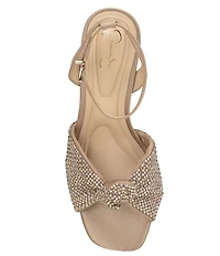 Jessica Simpson Ohela Rhinestone Embellished Dress Sandals