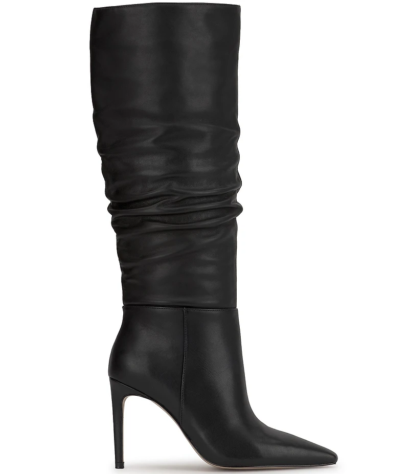 Jessica Simpson Ohena Slouch Leather Knee High Boots
