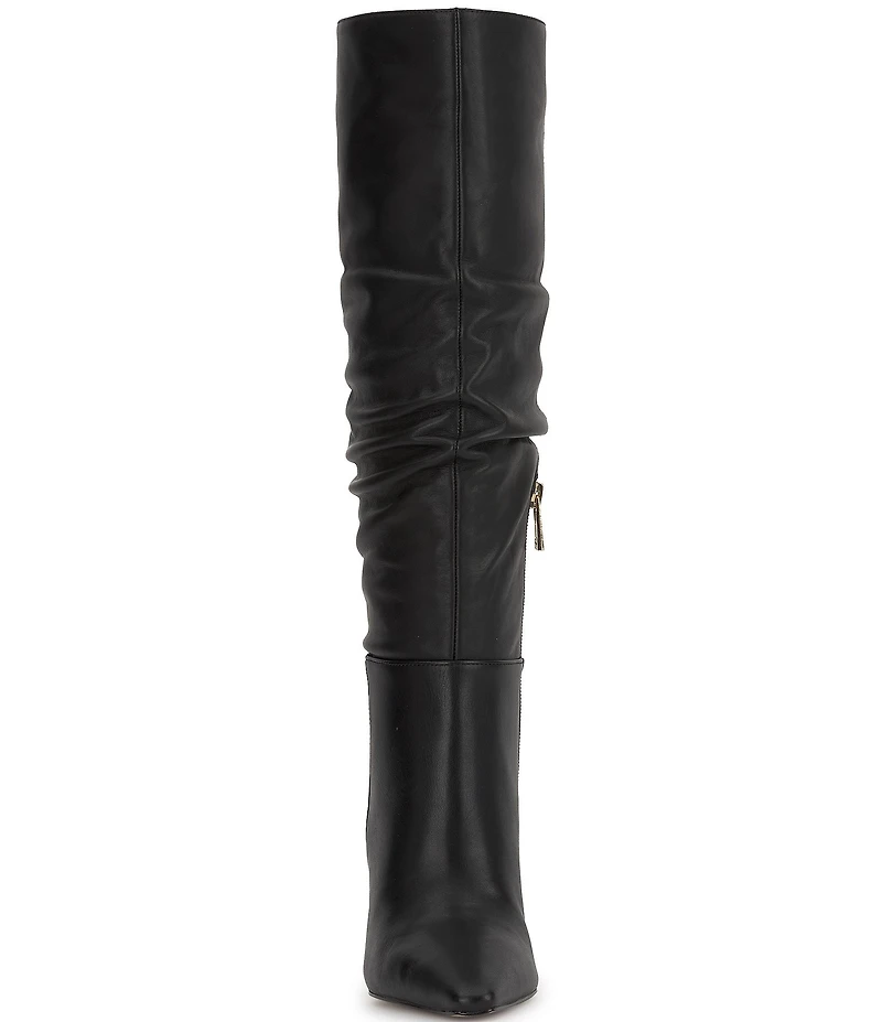 Jessica Simpson Ohena Slouch Leather Knee High Boots