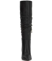 Jessica Simpson Ohena Slouch Leather Knee High Boots