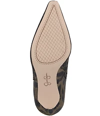 Jessica Simpson Ohena Slouch Leopard Print Knee High Boots