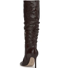Jessica Simpson Ohena Slouch Snake Embossed Knee High Boots