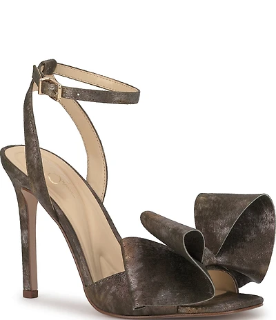 Jessica Simpson Olivine Brushed Metallic Dress Sandals