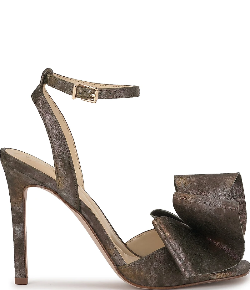 Jessica Simpson Olivine Brushed Metallic Dress Sandals