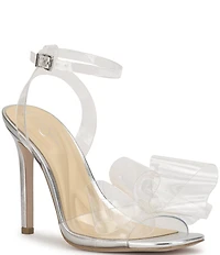 Jessica Simpson Olivine Clear Bow Dress Sandals