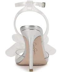 Jessica Simpson Olivine Clear Bow Dress Sandals