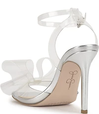 Jessica Simpson Olivine Clear Bow Dress Sandals