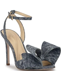 Jessica Simpson Olivine Denim Bow Dress Sandals